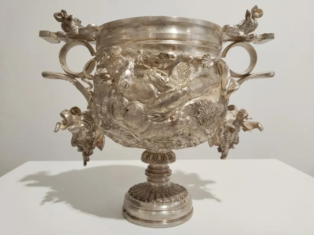 Roman Silver Skyphos Cup 6