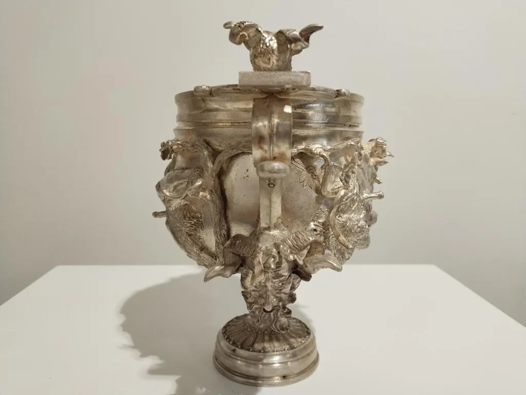 Roman Silver Skyphos Cup 7