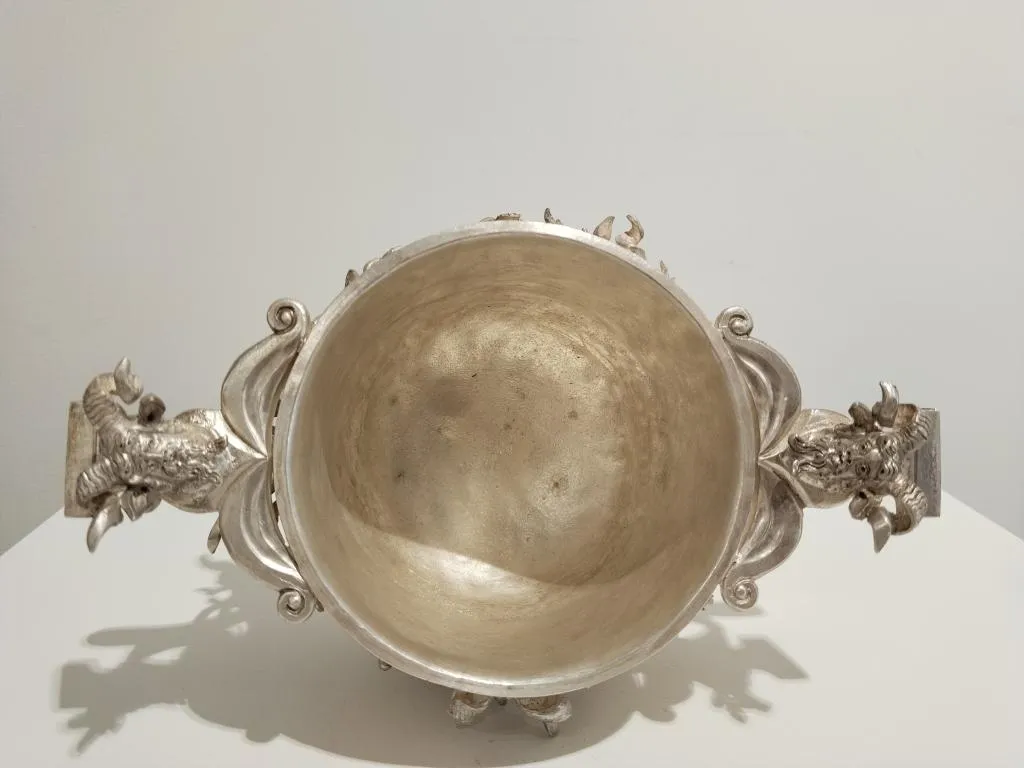 Roman Silver Skyphos Cup 9
