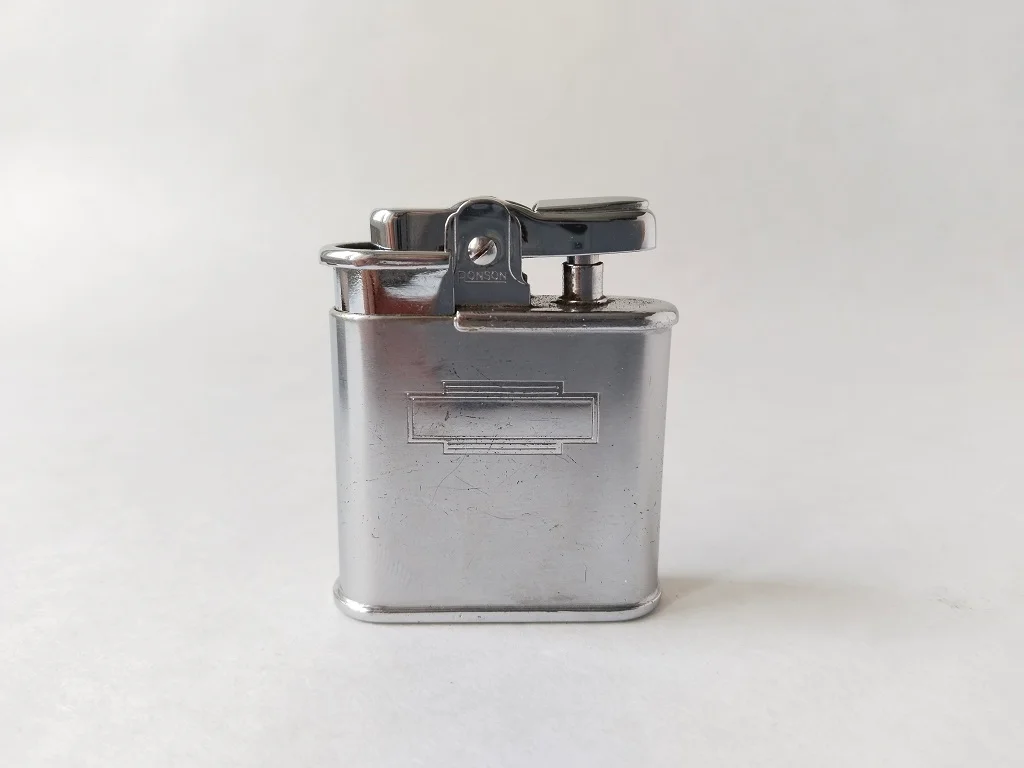 Ronson Whirlwind Lighter Wind Proof With Box Made In 9