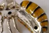 Saturno Sterling Silver And Enamel Wasps Figurines 19.1gr 8