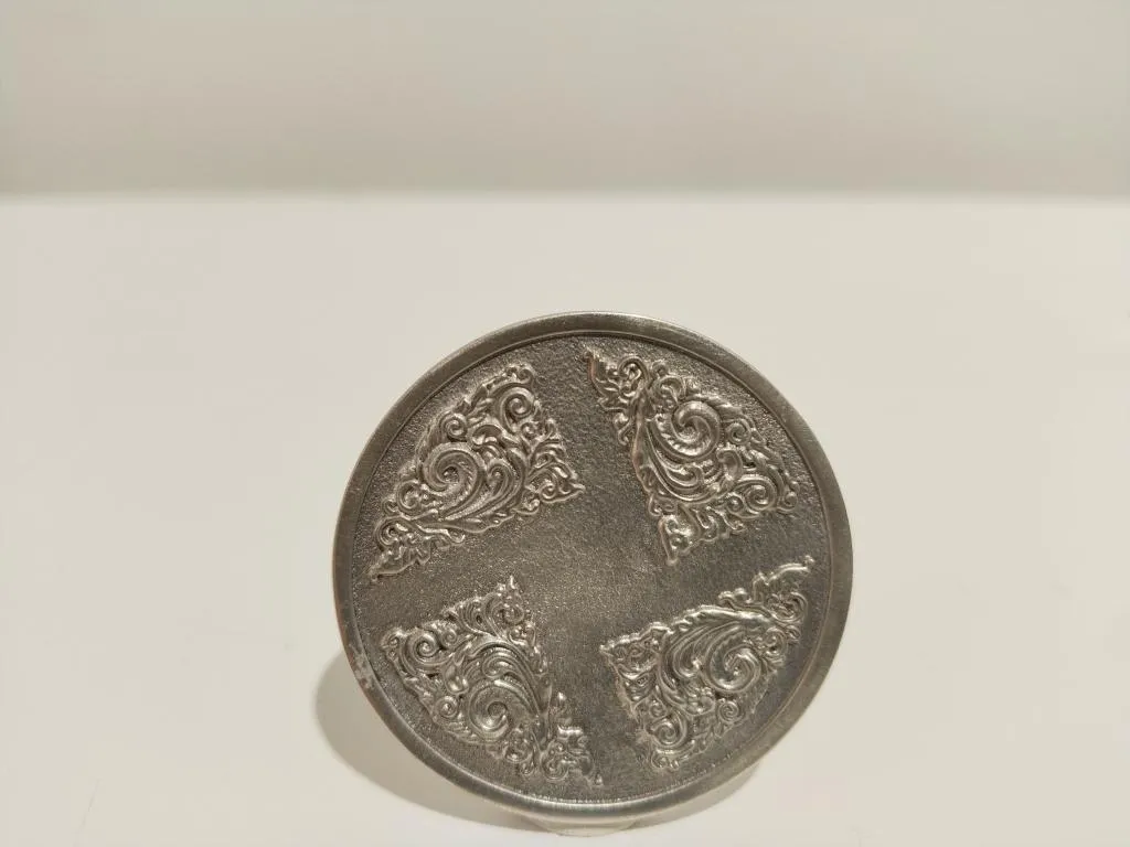 Silbermedaille Feinsilber 999 Heiliger Georg ICOiN 2