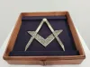 Silver Masonic Square And Compasses 1