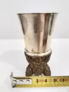 Silver Stirrup Cup With Wild Boar Head 8
