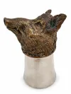 Silver Stirrup Cup With Wild Boar Head