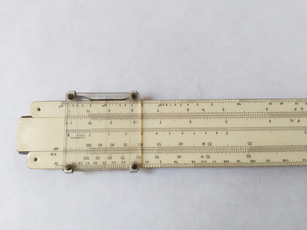 Simplon Electro Log-Log Rechenschieber Vintage 6