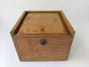 Solid Brass Navy Ship Compass Pendant Fluid In Wooden Box 18