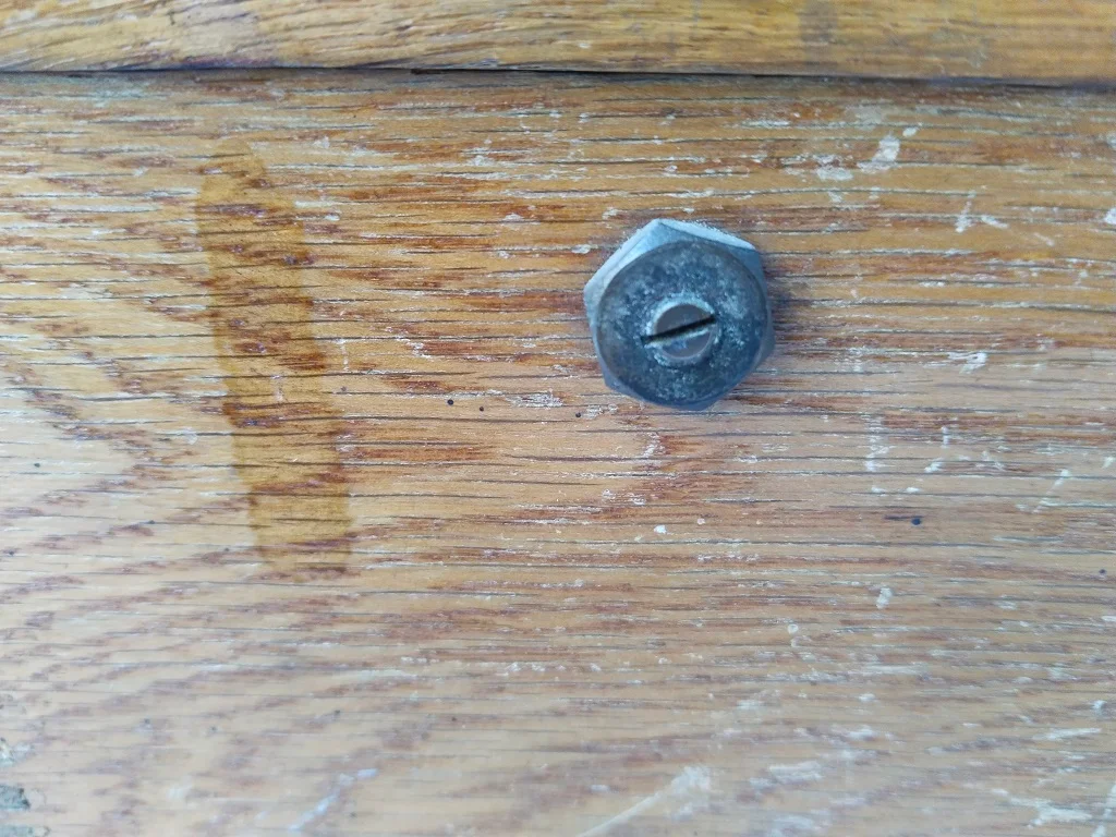 Solid Brass Navy Ship Compass Pendant Fluid In Wooden Box 20