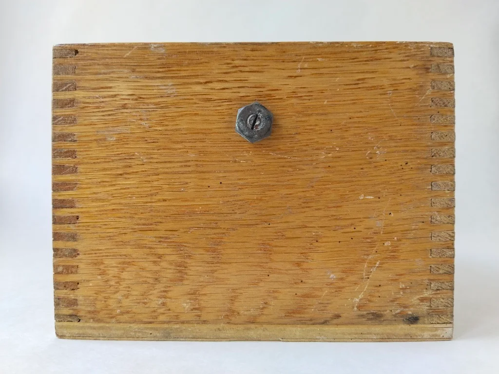 Solid Brass Navy Ship Compass Pendant Fluid In Wooden Box 22