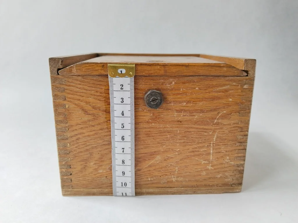 Solid Brass Navy Ship Compass Pendant Fluid In Wooden Box 27