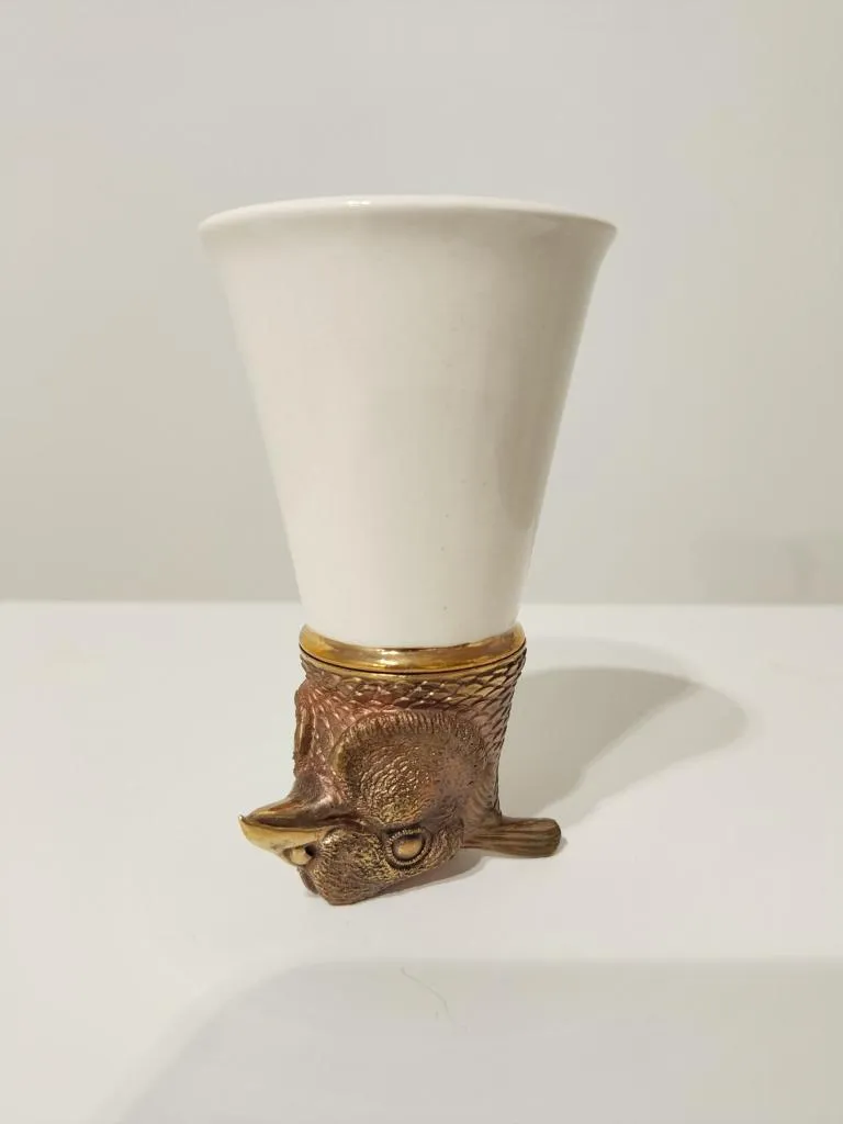 Stirrup Cup With Bird Head 5