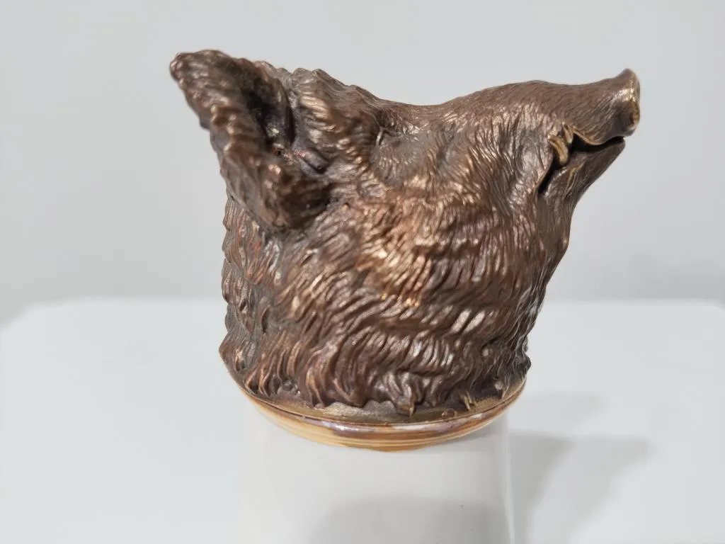 Stirrup Cup With Wild Boar Head 5