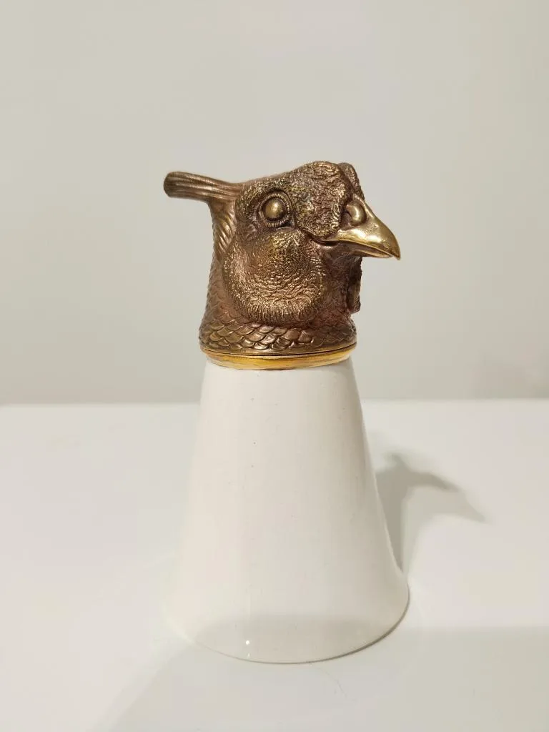 Sturzbecher mit Eulenkopf 7