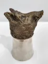 Sturzbecher Silber mit Wildschweinkopf 6
