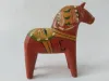 Swedish Red Dala Horse 7cm 1970s 4