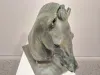 The Medici Riccardi Horse Head Grünspan Bronze Guss Replik 6