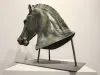 The Medici Riccardi Horse Head Grünspan Bronze Guss Replik 8