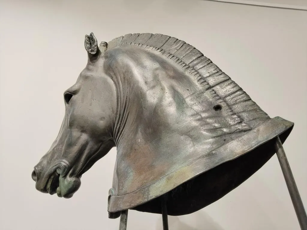 The Medici Riccardi Horse Head Verdigris Cast Bronze Copy 11