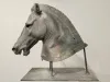 The Medici Riccardi Horse Head Verdigris Cast Bronze Copy