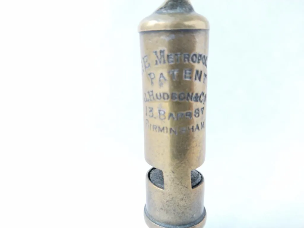 The Metropolitan Police Whistle J Hudson And Co 1889 2
