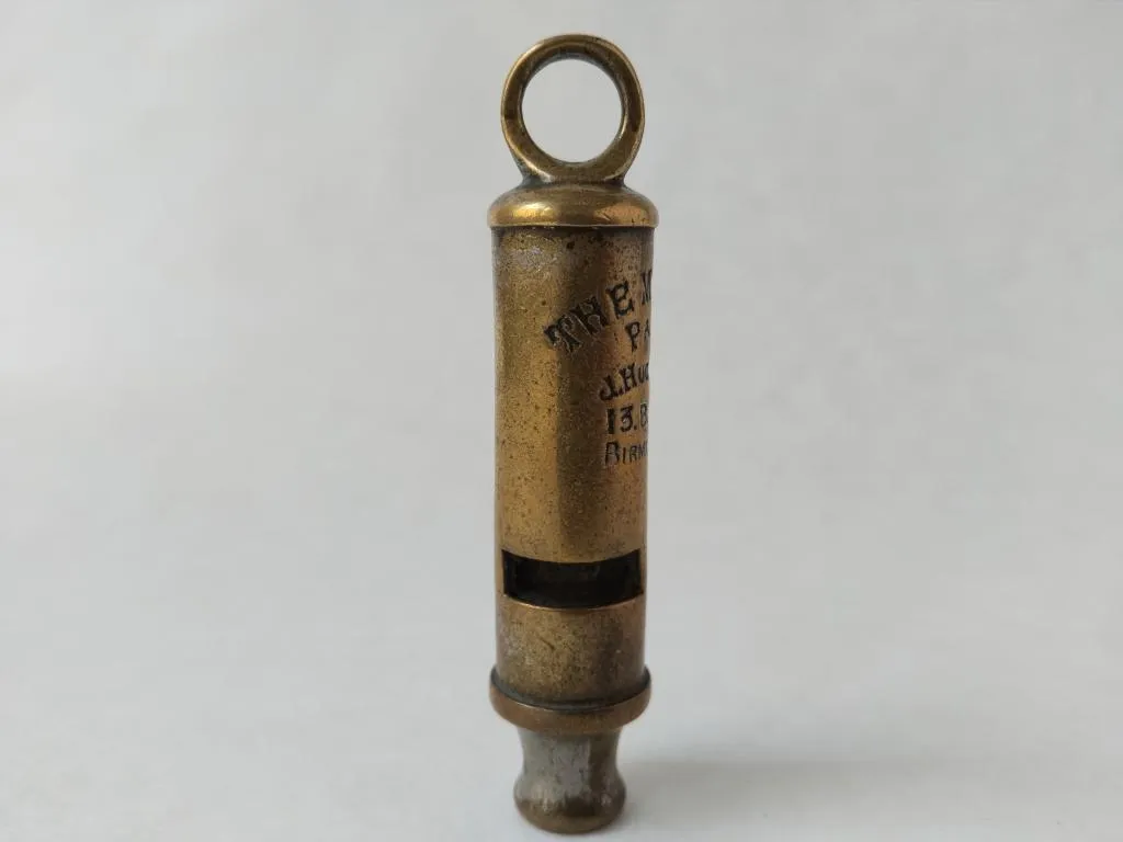The Metropolitan Police Whistle J Hudson And Co 1889 6