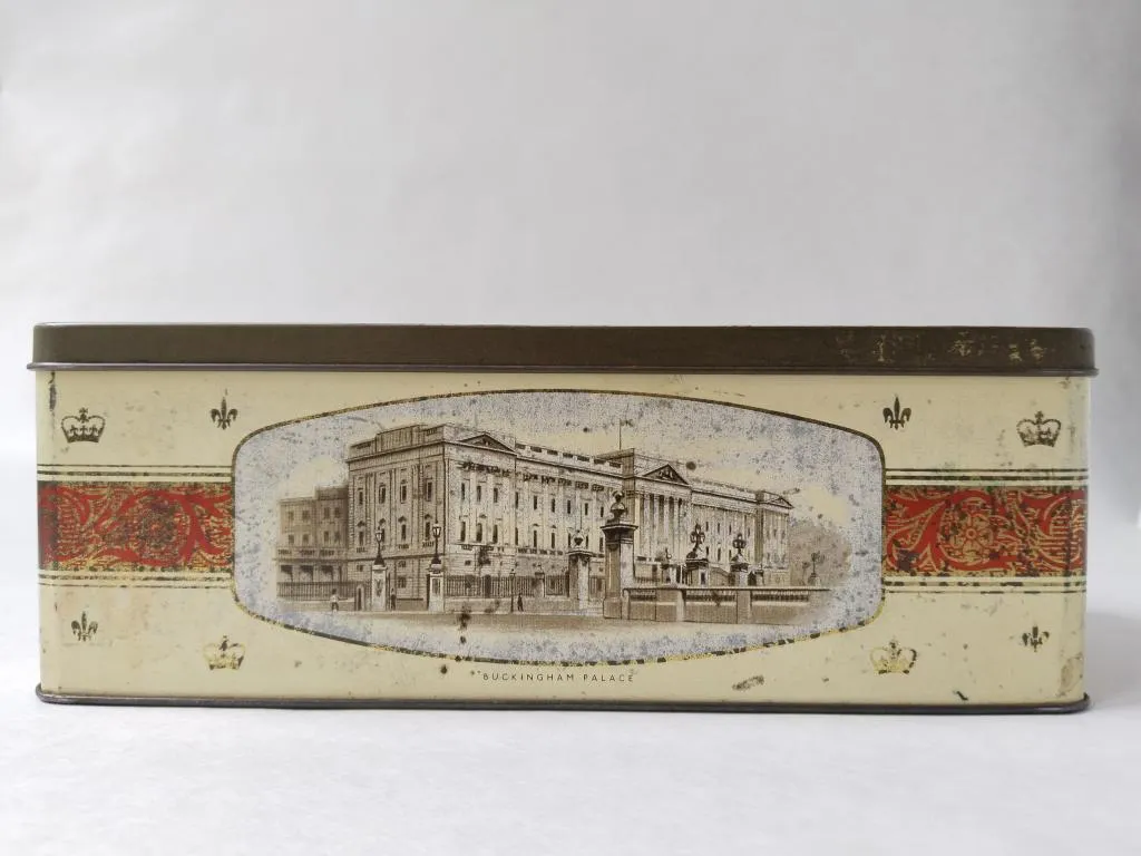 Tin Box Coronation of Queen Elizabeth II 1953 3