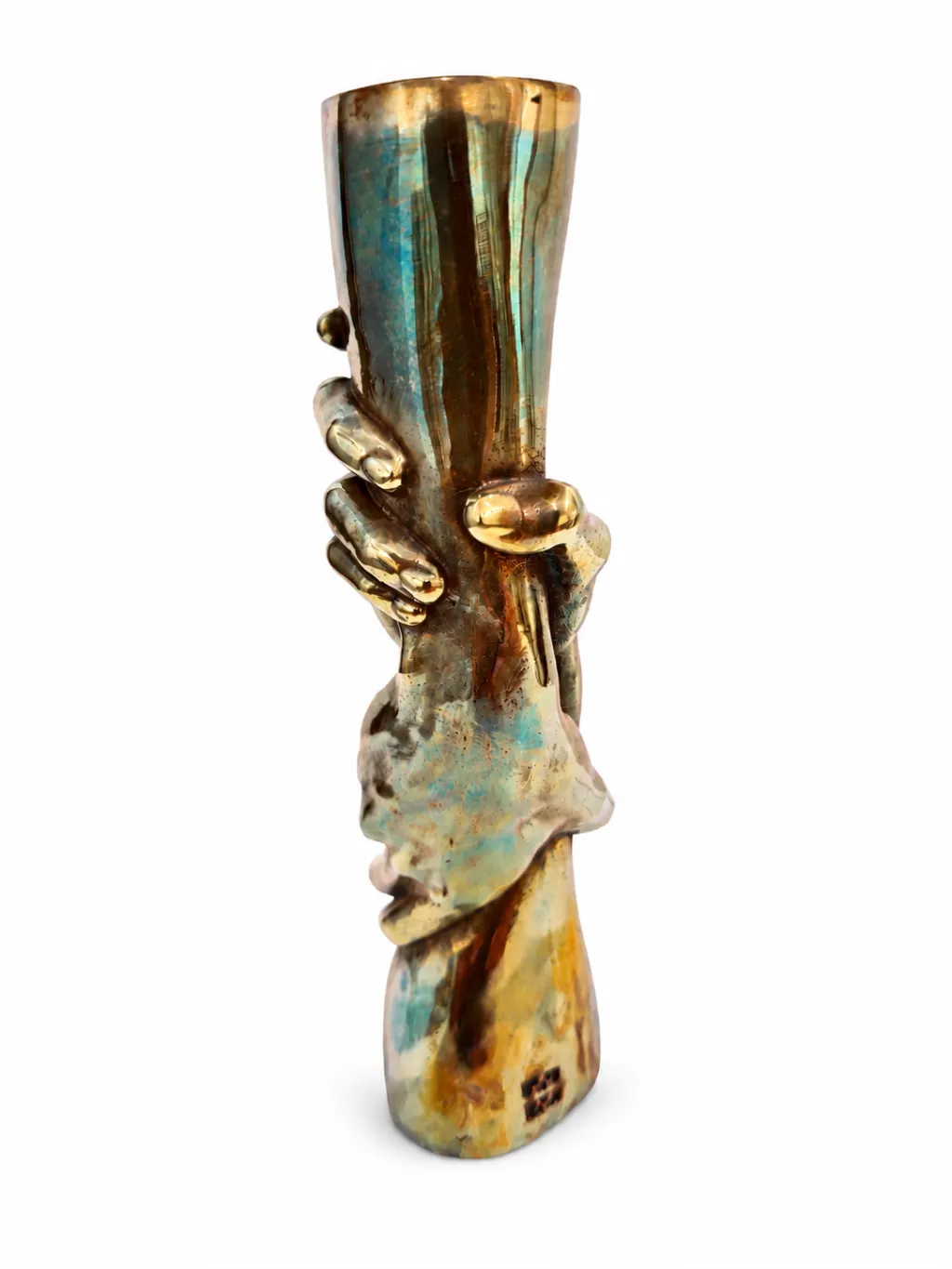 Two Hands Bronze Sculpture