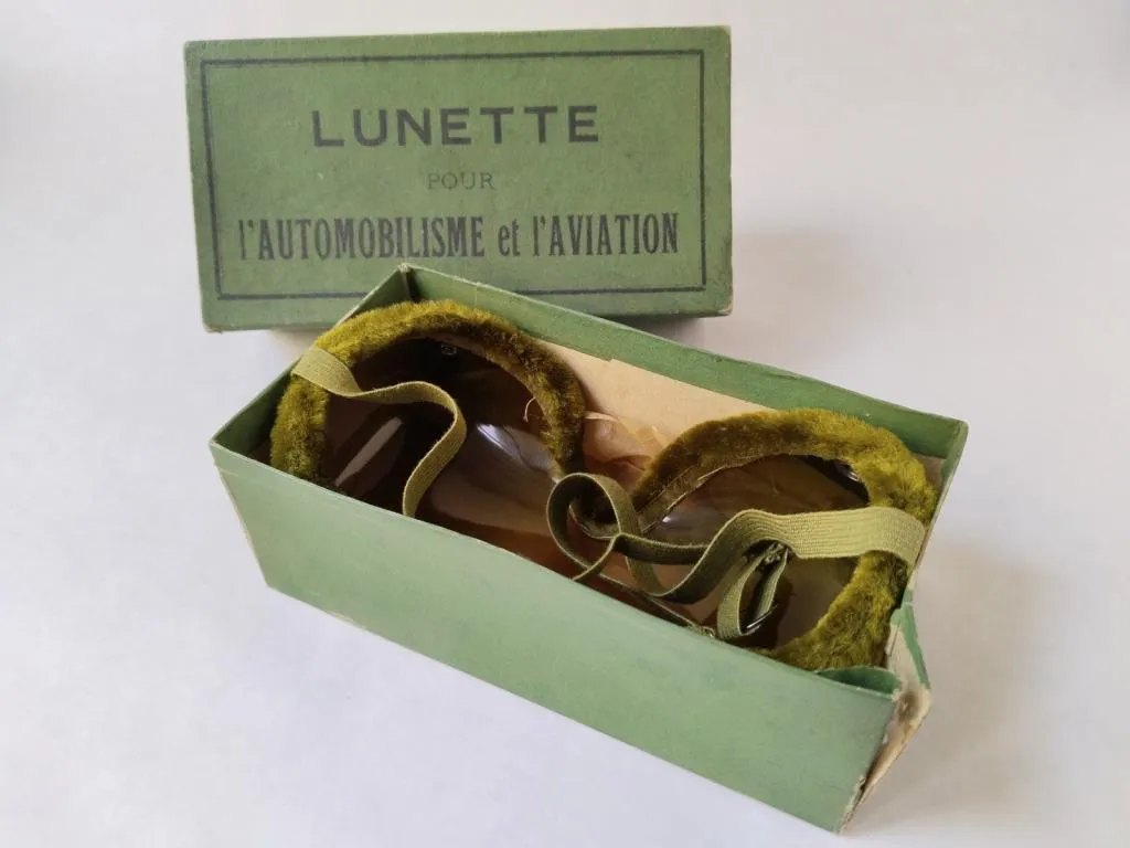 Vintage Goggles Aviator 1930s 10