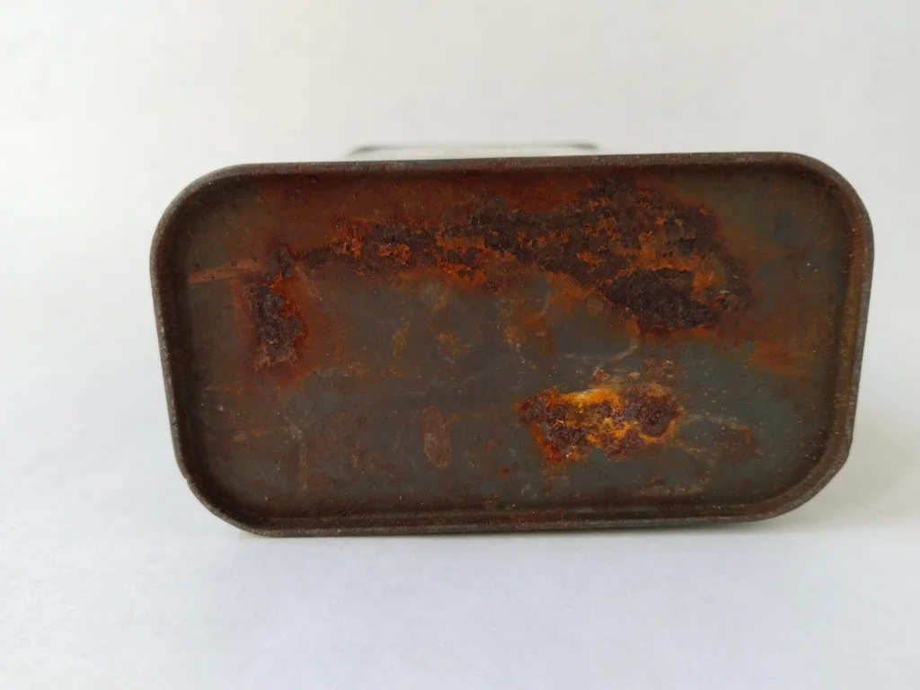 Vintage Leere Öldose Castrol 1960er Alte Blechdose Retro 8