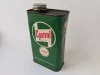 Vintage Leere Öldose Castrol 1960er Alte Blechdose Retro