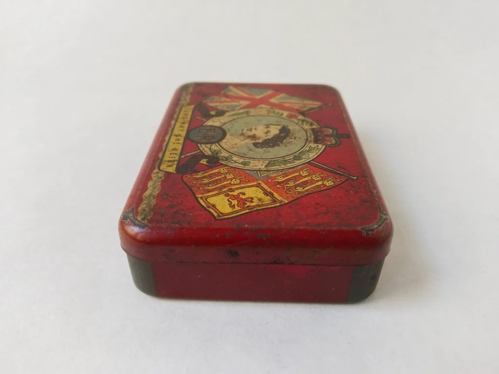Vintage OXO Tin Coronation of Queen Elizabeth II 1953 3