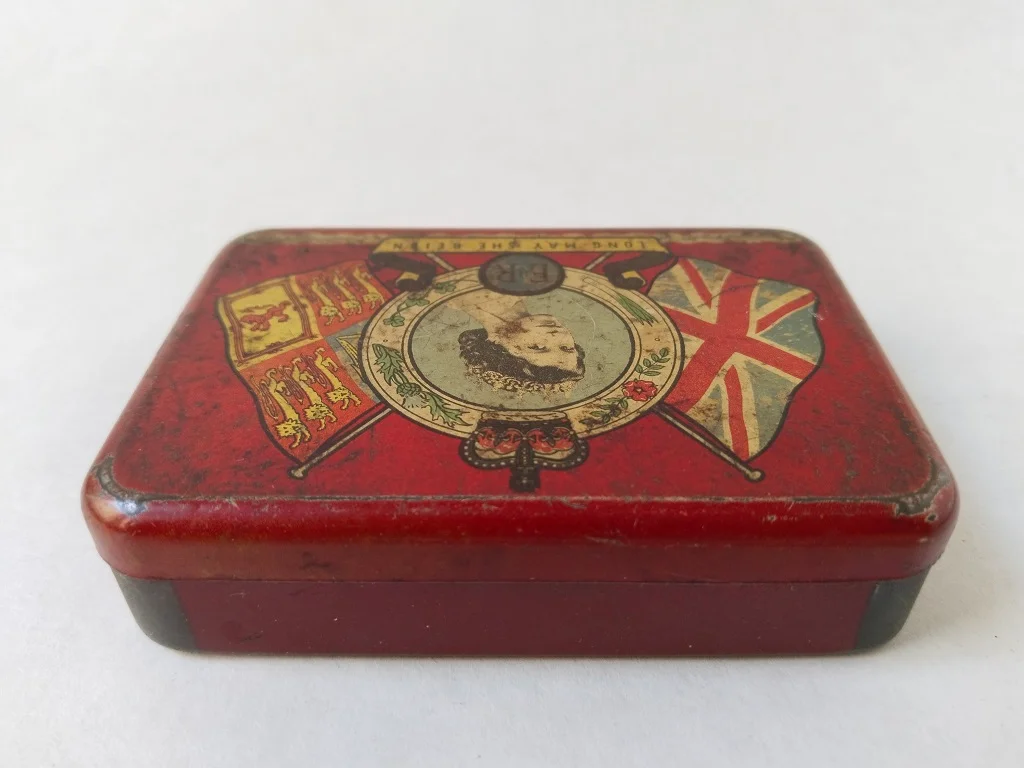 Vintage OXO Tin Coronation of Queen Elizabeth II 1953 4