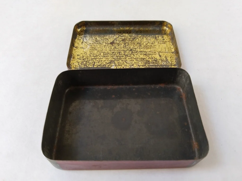 Vintage OXO Tin Coronation of Queen Elizabeth II 1953 7