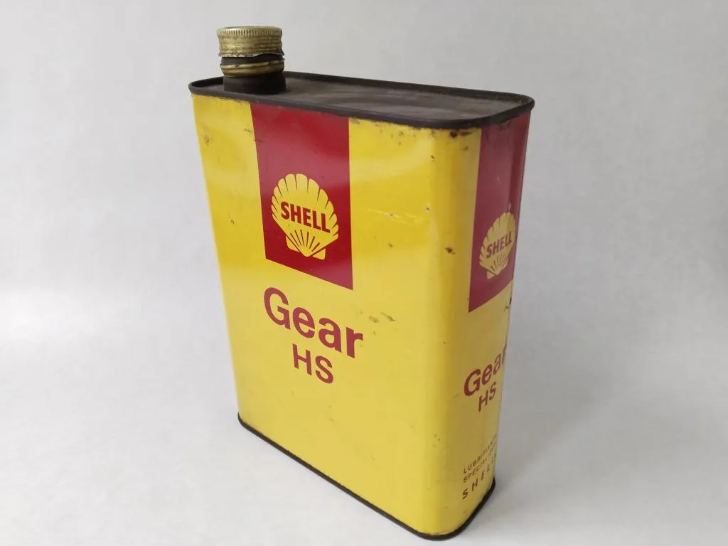 Vintage Shell Gear HS Öldose 4