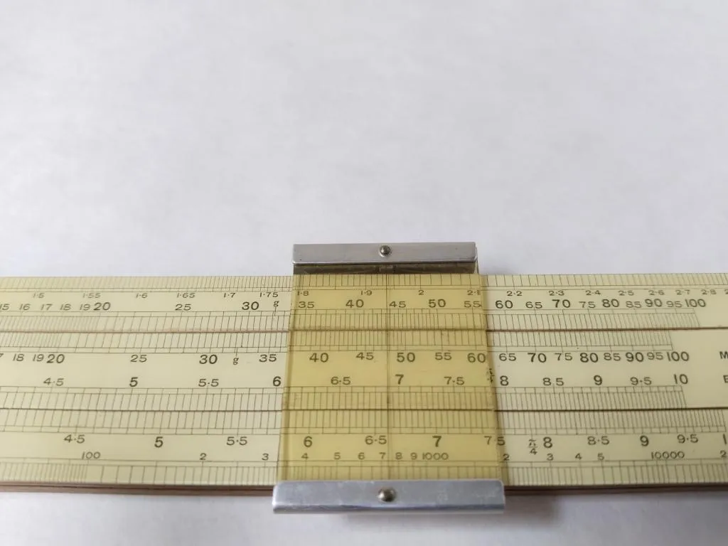 Vintage The Unique Log Log Slide Rule 11