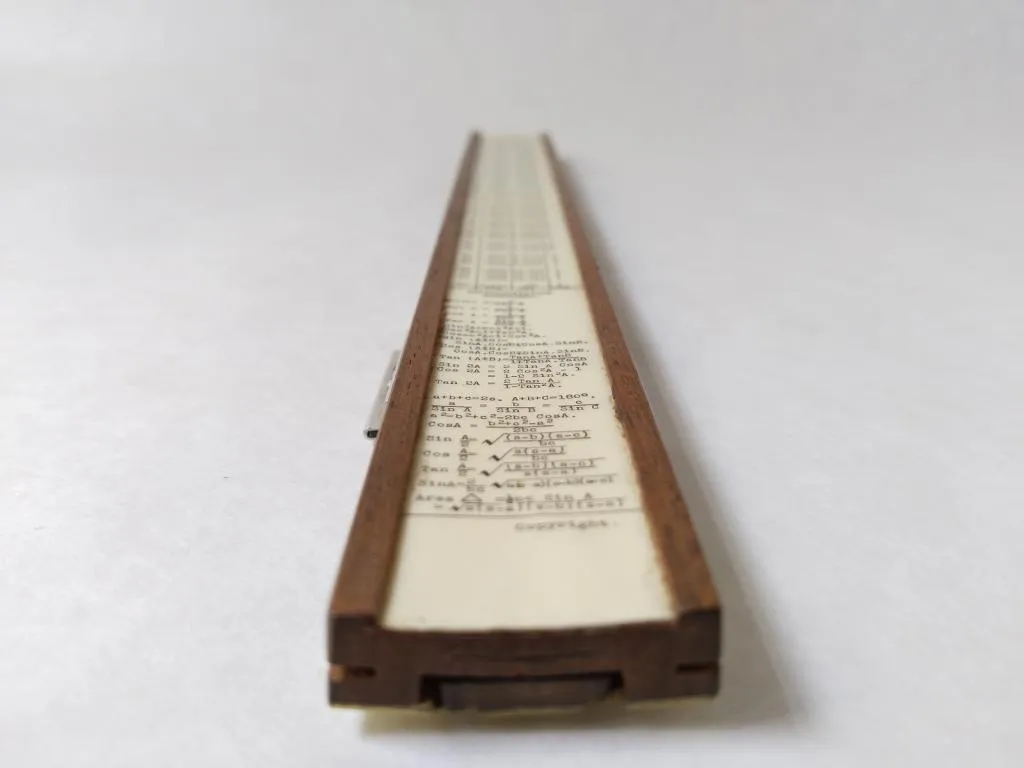 Vintage The Unique Log Log Slide Rule 3