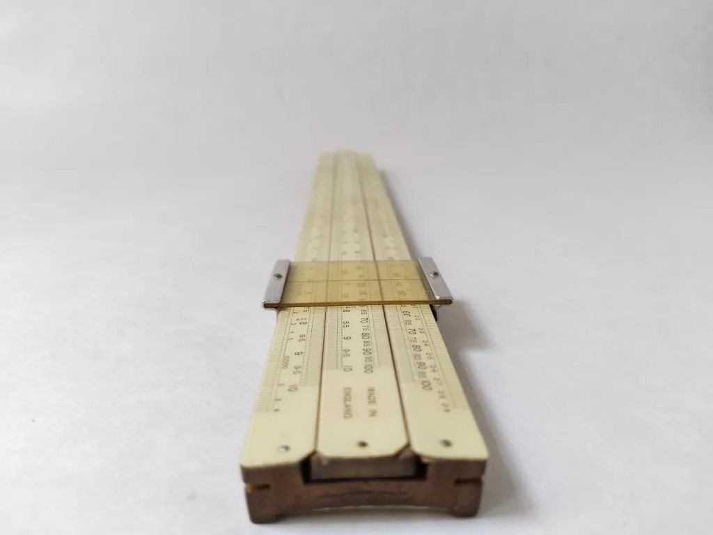 Vintage The Unique Log Log Slide Rule 8