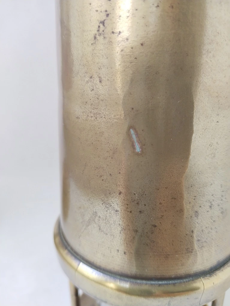 Welsh Brass Miners Lamp CYMRU All Working Replica Lantern 15