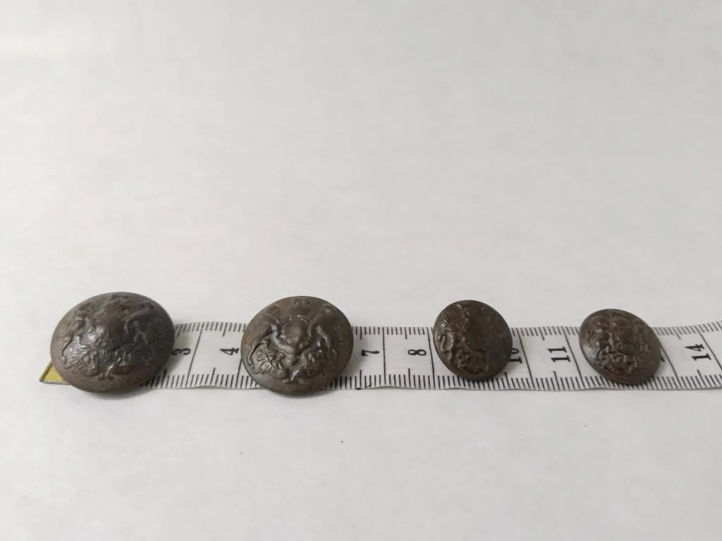 WWI British General Service Uniform Metal Buttons 6