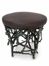 Zweig-Design Bronze Gartenhocker