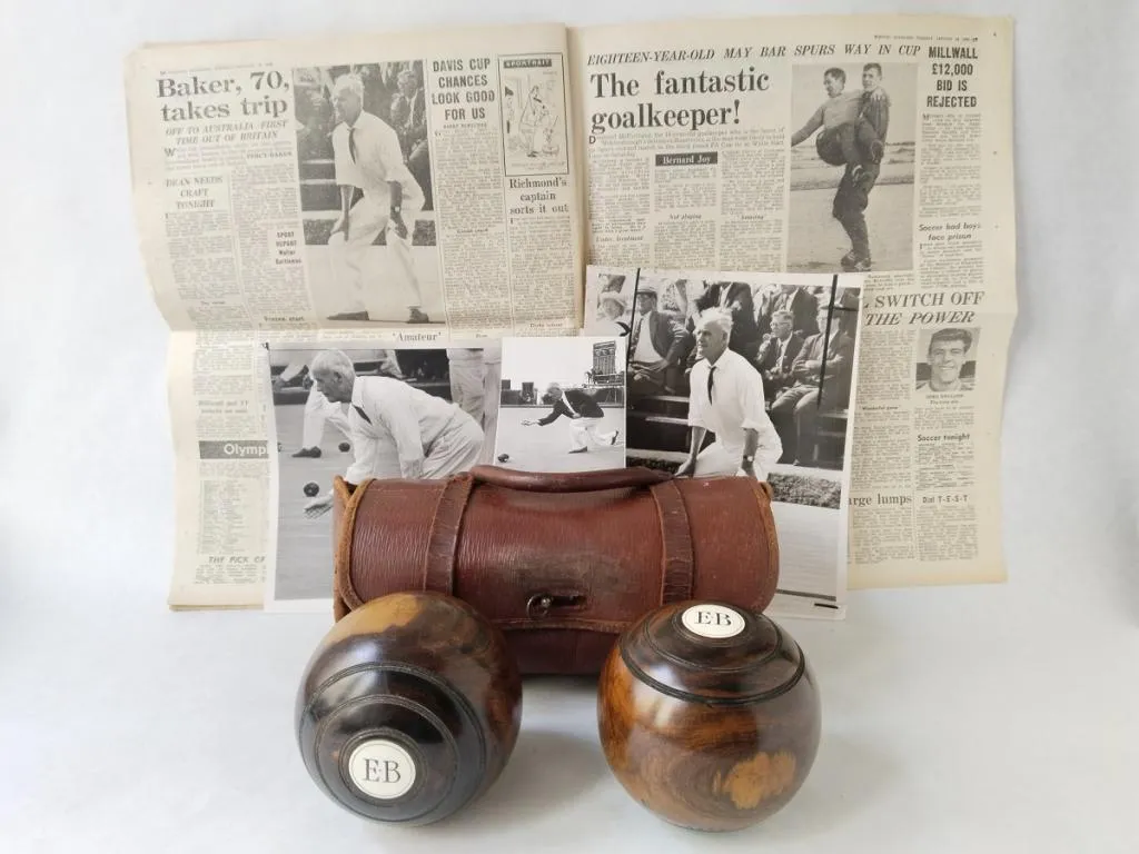 Edwin 'Percy' Baker: A Legend on the Bowling Greens