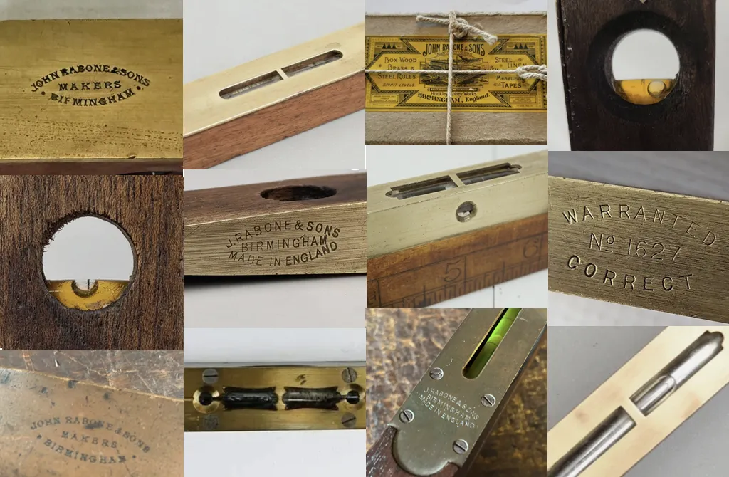John Rabone and Sons Spirit Levels