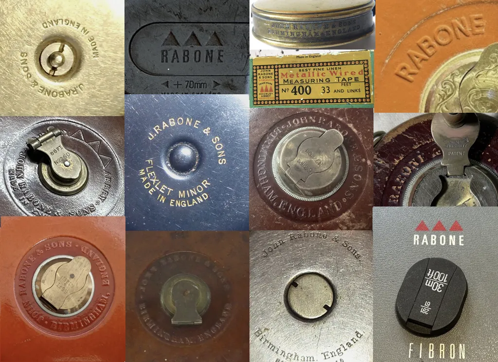 John Rabone Tape Measures