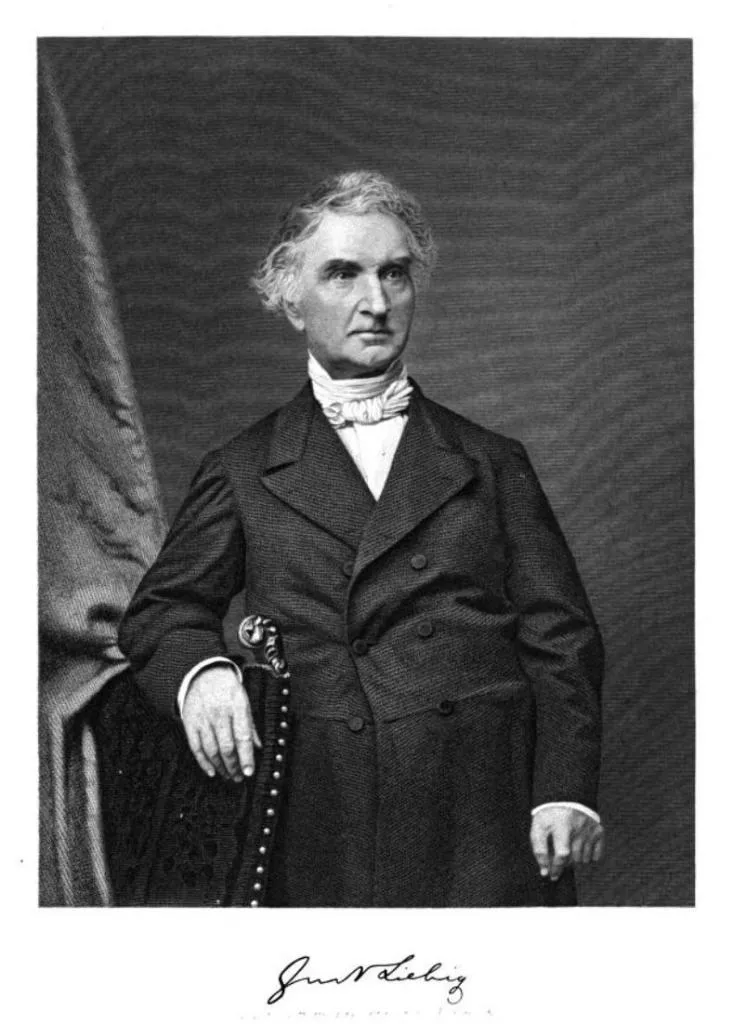 Justus Freiherr von Liebig (12 May 1803 – 18 April 1873)