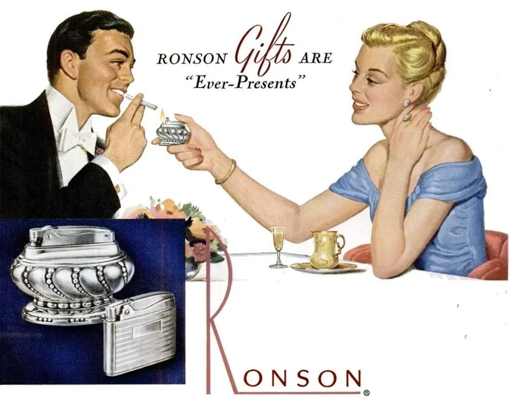 Die Geschichte von Louis V. Aronson und dem Ronson-Feuerzeug